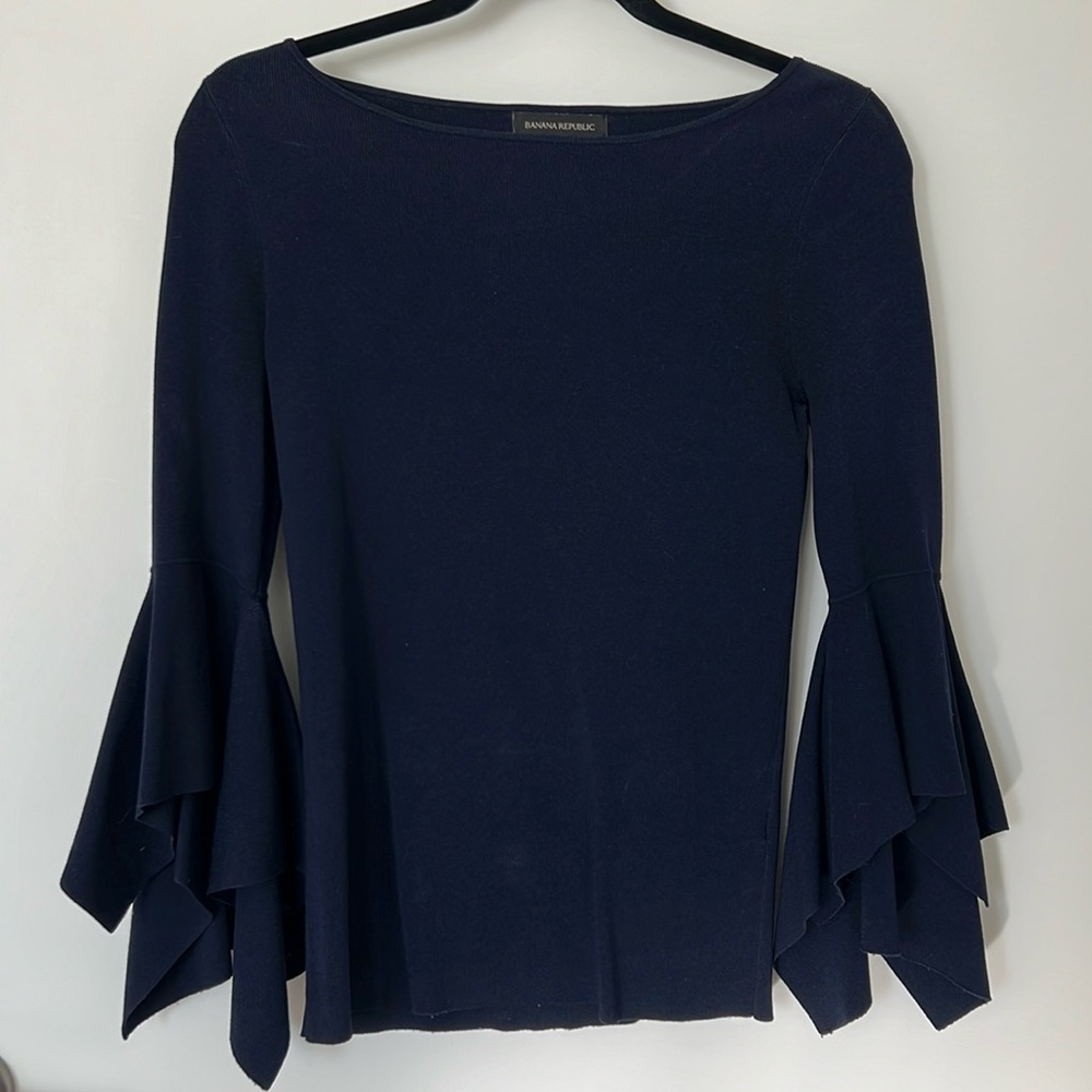 Flare Sleeve Blouse